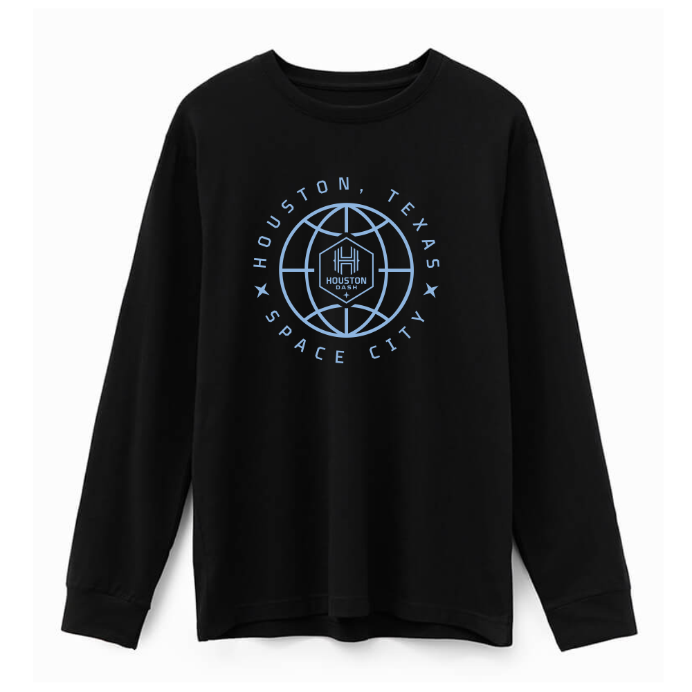 Houston Dash Space City Long Sleeve Tee S - Main Image