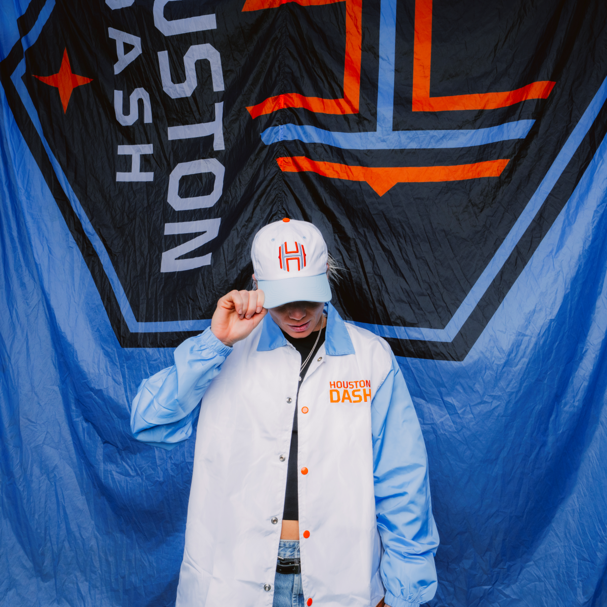Houston Dash Official League White Hat