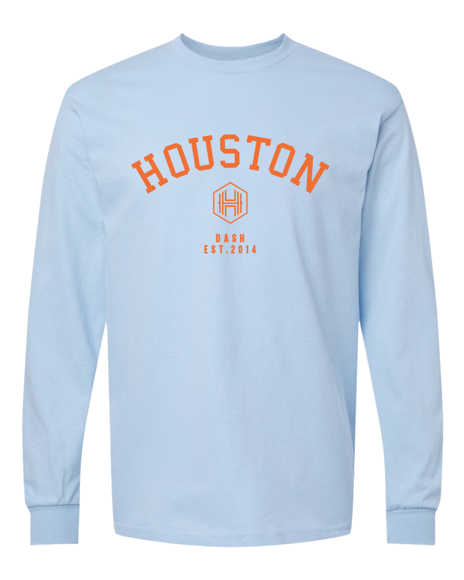 Houston Dash College Long Sleeve Tee