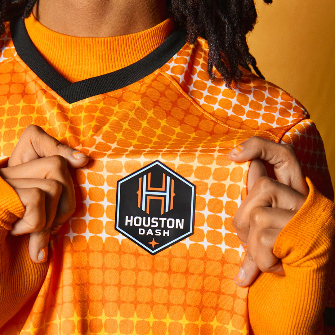 Camiseta local Nike Houston Dash 2025 para mujer