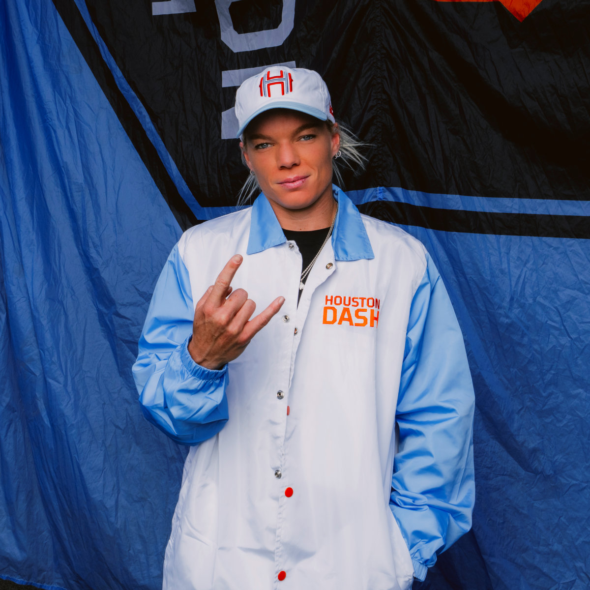 Houston Dash Official League Skater Jacket