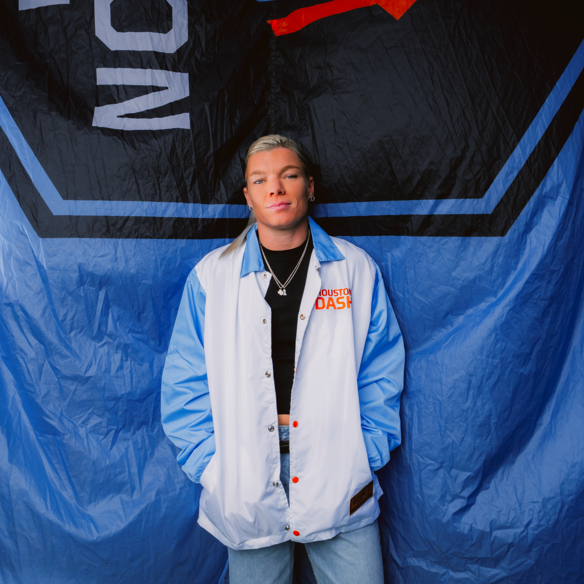 Houston Dash Official League Skater Jacket