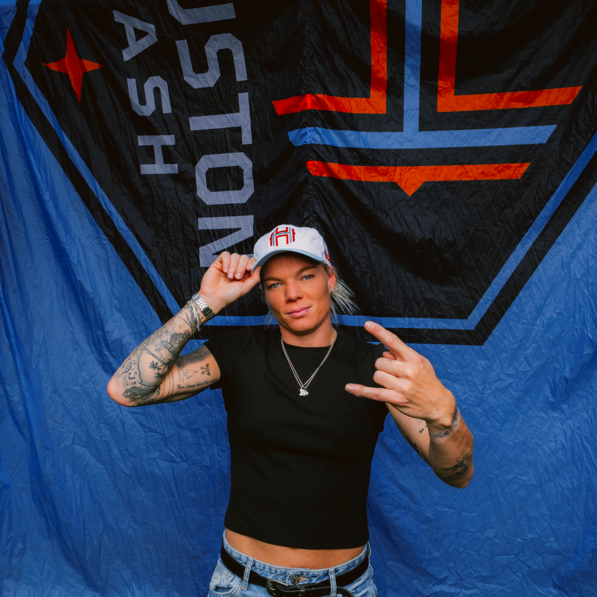 Houston Dash Official League White Hat