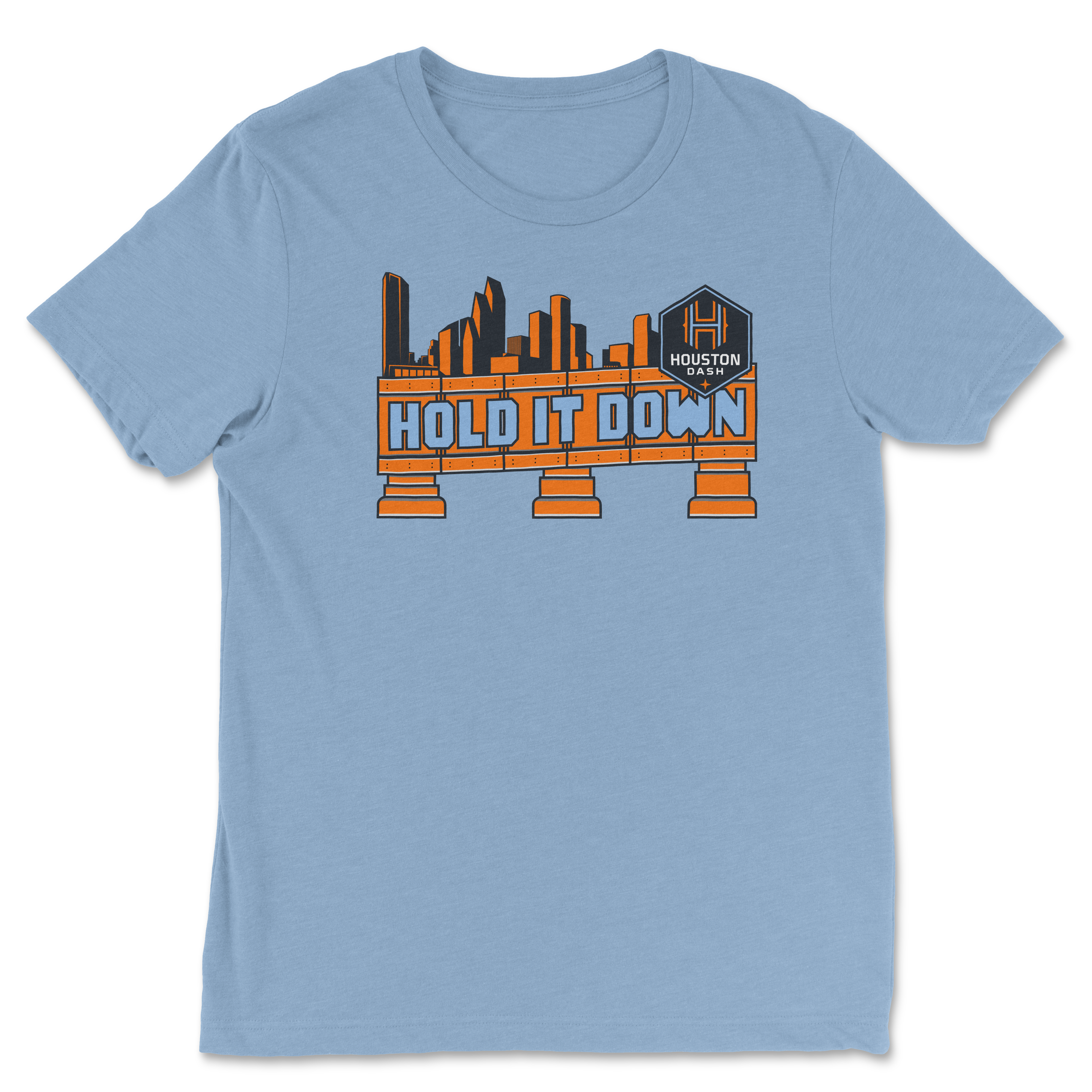 Camiseta con silueta de Houston Dash H-Town Hold it Down